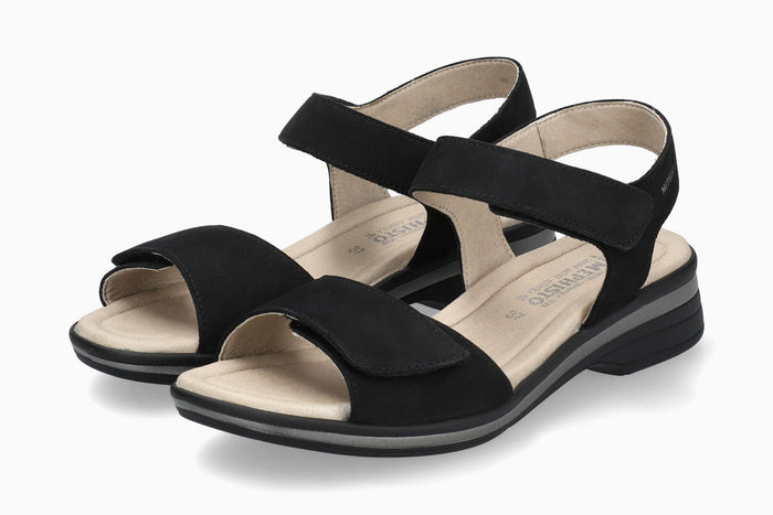 Floraline - Black Women Sandals With Heel