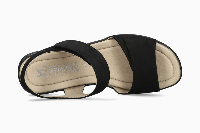 Floraline - Black Women Sandals With Heel