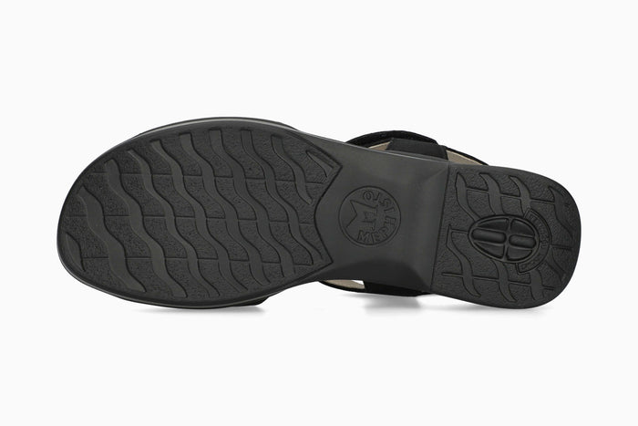 Floraline - Black Women Sandals With Heel