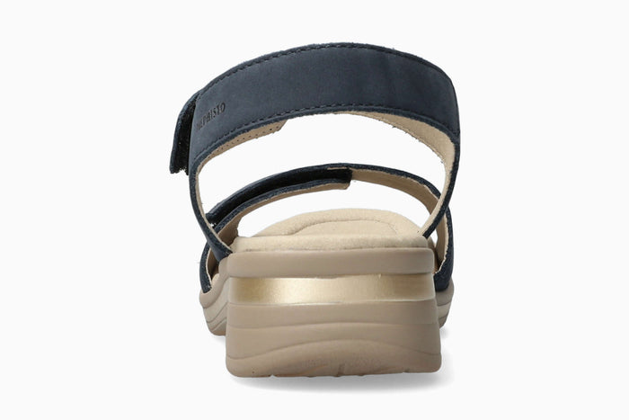 Floraline - Jeans Blue Women Sandals With Heel