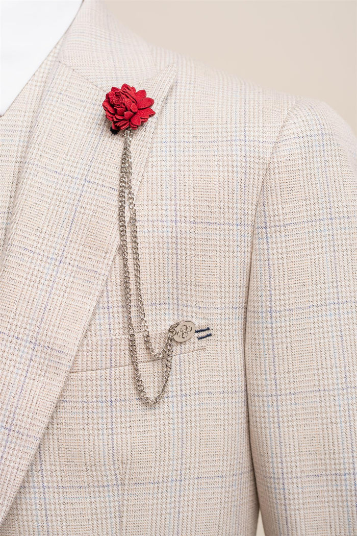 Cavani red flower chain