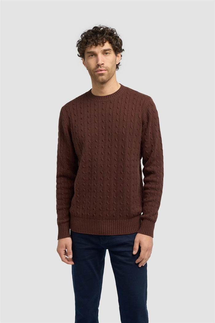 Foston Brown Jumper