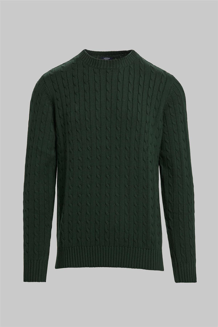 Foston Dark Green Jumper
