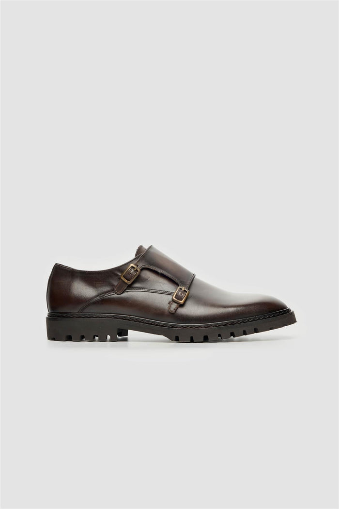 Freddie Monkstrap Portuguese Leather Shoes