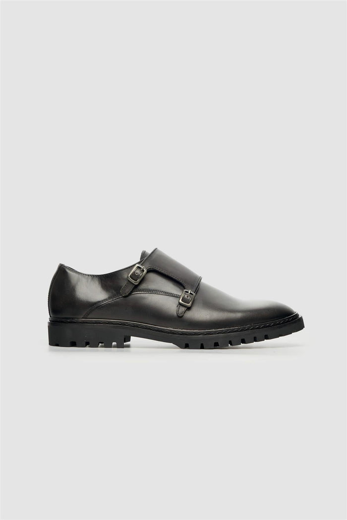 Freddie Monkstrap Portuguese Leather Shoes