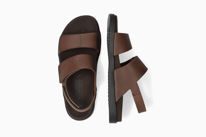 Gautier - Dark Brown Men Sandals