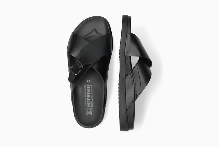 Giulio - Black Men Sandals