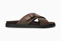 Giulio - Dark Brown Men Sandals