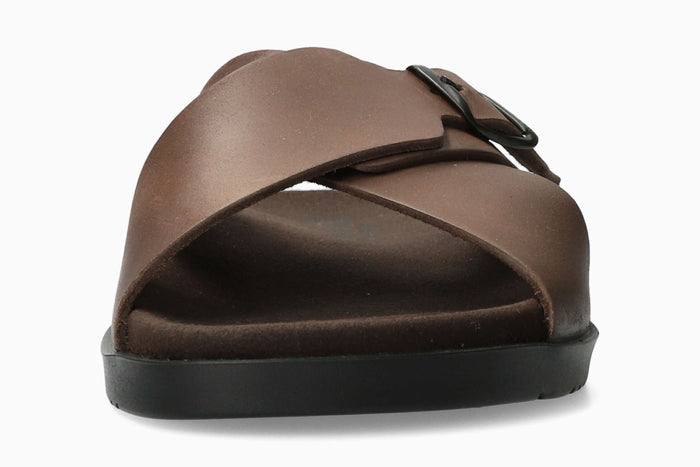 Giulio - Dark Brown Men Sandals