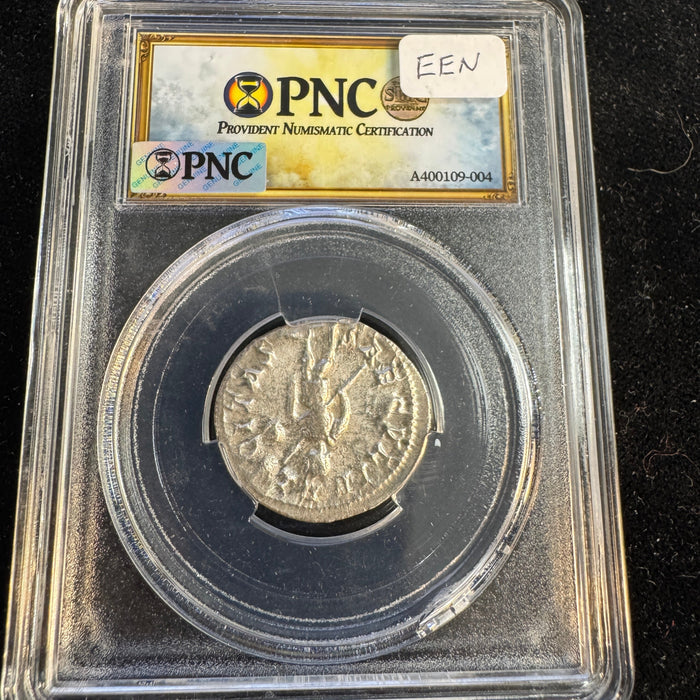 Gordian III (AD 238-244) Roman Empire, AR Antoninianus, Rx: Gordian w/spear, RIC-216, PNC AU