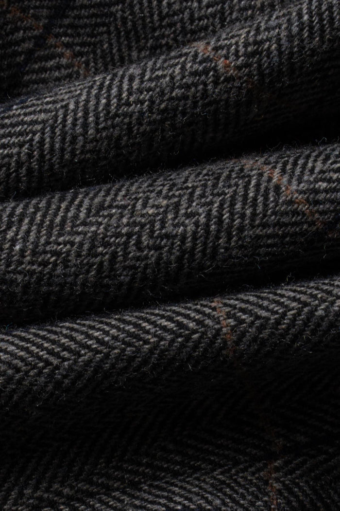 Grey Tweed Check Trousers - House of Cavani