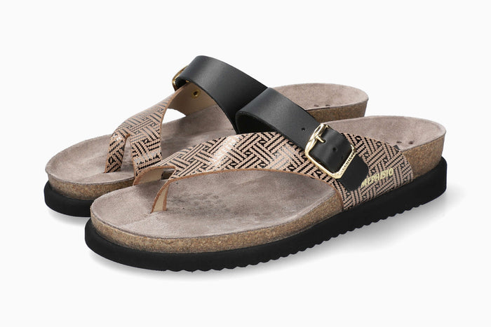 Helen Mix - Black Women Cork Sandals