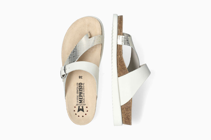 Helen Mix - Silver Women Cork Sandals