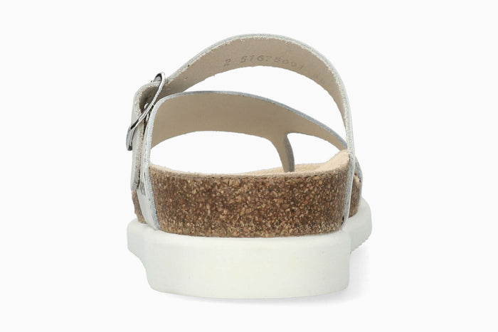 Helen Mix - Silver Women Cork Sandals