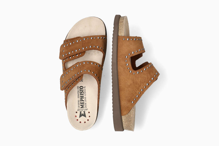 Hestelle - Tobacco Women Cork Sandals