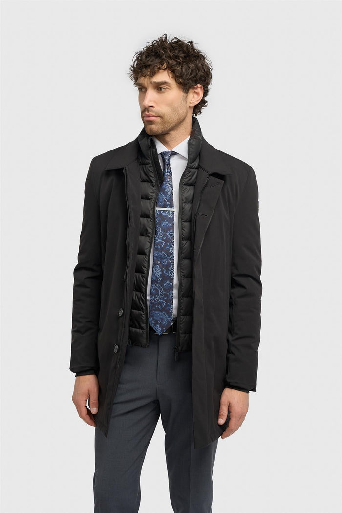 Heston Padded Overcoat