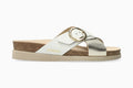 Hirina - Gold Women Cork Sandals