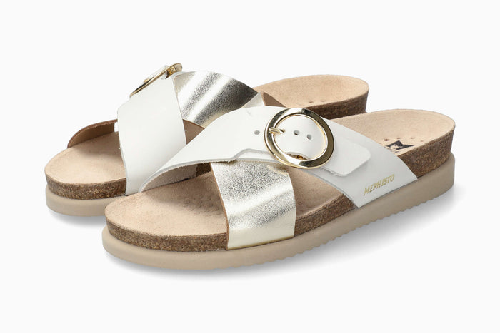 Hirina - Gold Women Cork Sandals