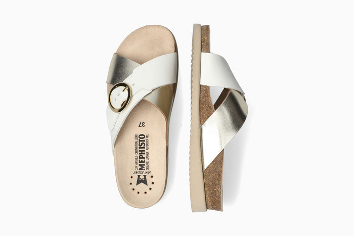 Hirina - Gold Women Cork Sandals