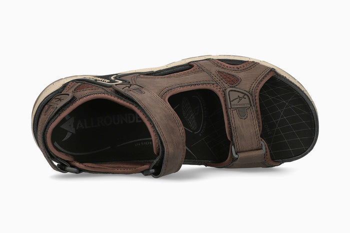 Honduras - Dark Brown Men Sandals
