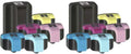 HP 02 Remanufactured Ink Cartridge 12-Pack Combo