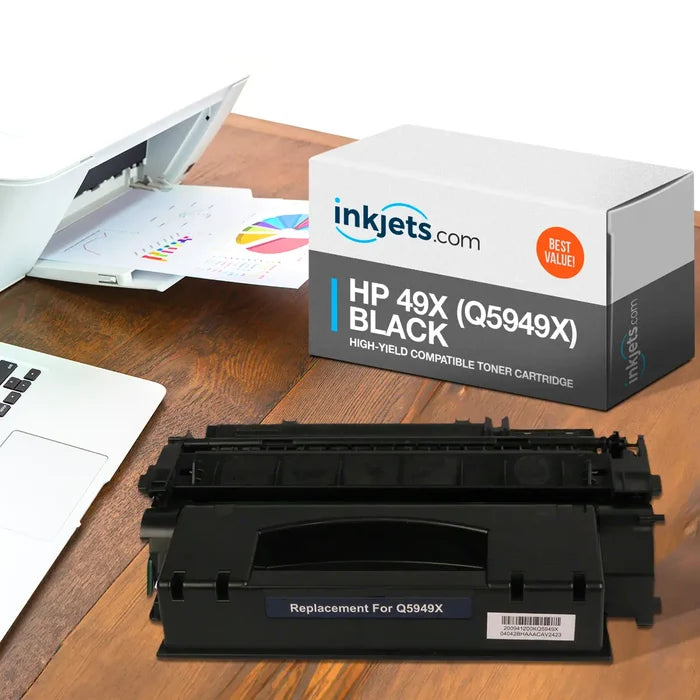 HP 49X (Q5949X) Black High-Yield Compatible Toner Cartridge