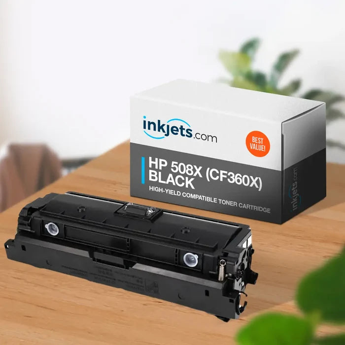 HP 508X (CF360X) Black High-Yield Compatible Toner Cartridge