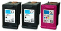 HP 901XL & 901 Remanufactured Ink Cartridge 3-Pack Combo