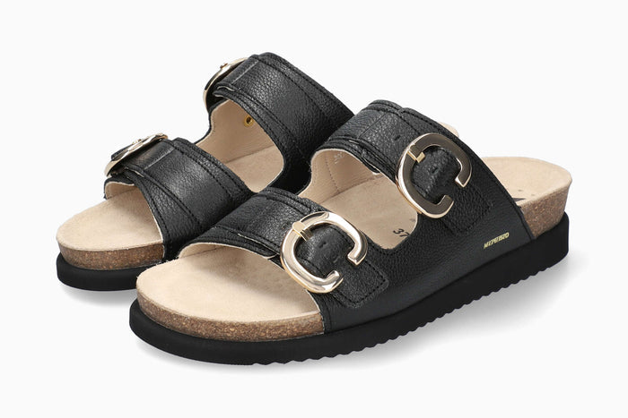 Iara - Black Women Cork Sandals