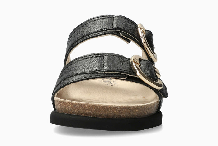 Iara - Black Women Cork Sandals
