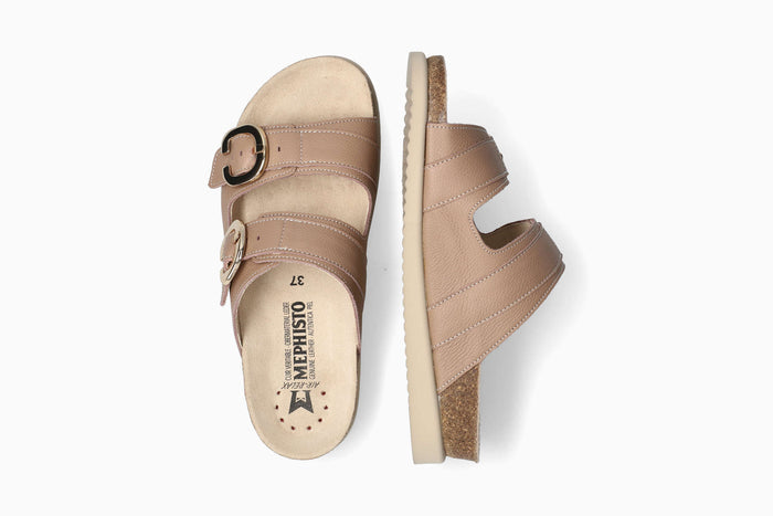 Iara - Light Taupe Women Cork Sandals