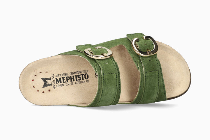 Iara - Olive Women Cork Sandals