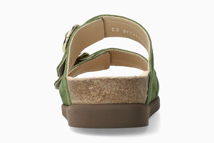 Iara - Olive Women Cork Sandals