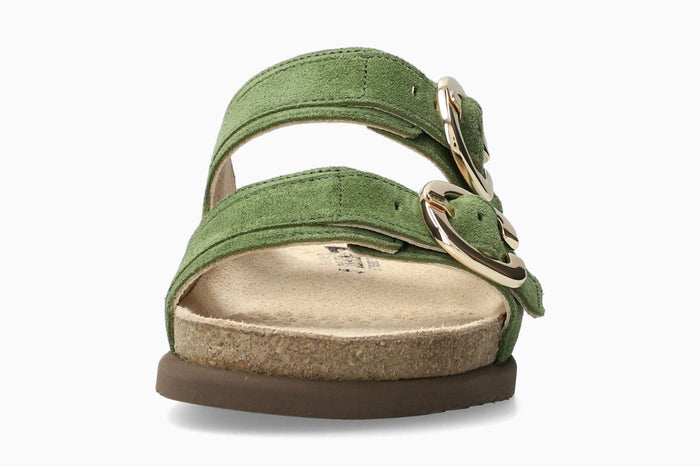 Iara - Olive Women Cork Sandals