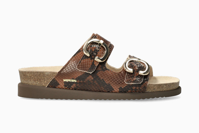 Iara - Tobacco Women Cork Sandals
