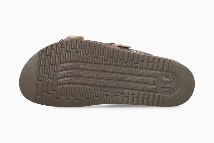 Iara - Tobacco Women Cork Sandals