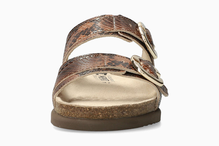Iara - Tobacco Women Cork Sandals