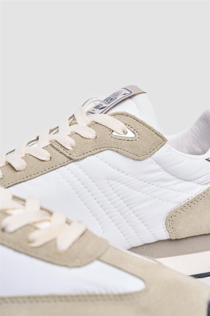International Runner Cream Lightweight Nylon Trainer