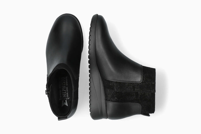 Ivina - Black Women Ankle Boots