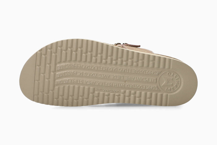 Izaora - Light Taupe Women Cork Sandals