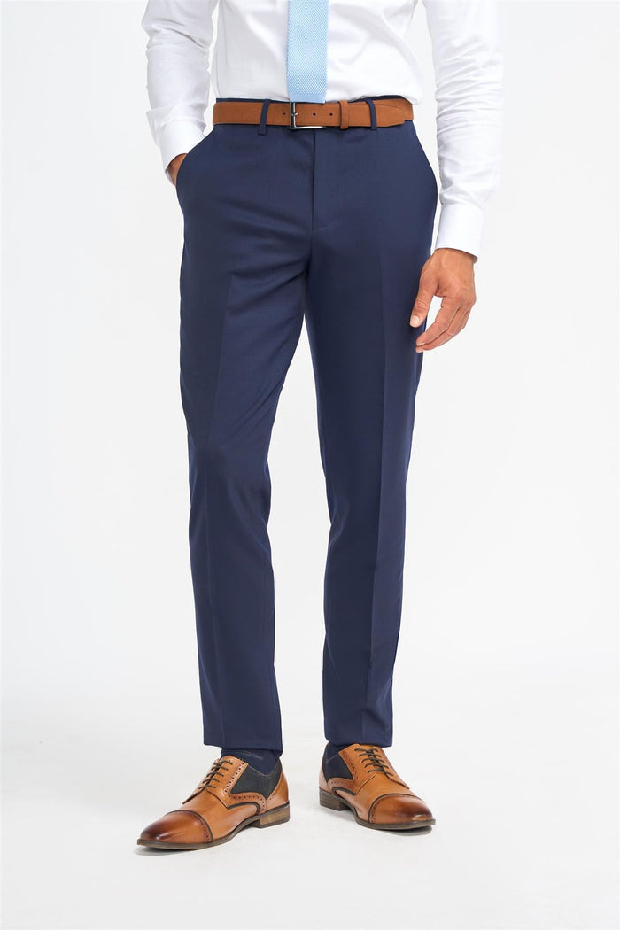 James Navy Trouser
