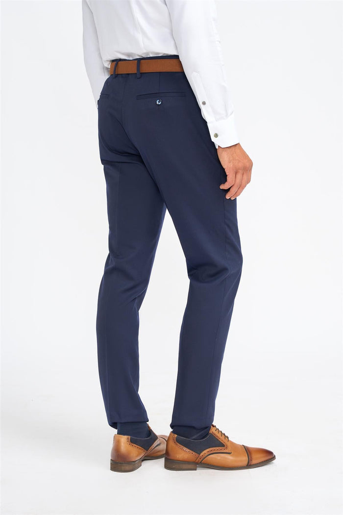 James Navy Trouser