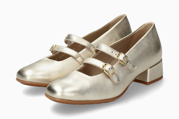 Jazie - Gold Women Ballerinas