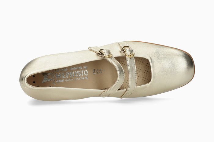 Jazie - Gold Women Ballerinas