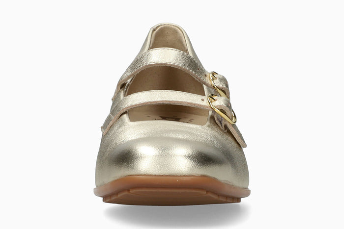 Jazie - Gold Women Ballerinas