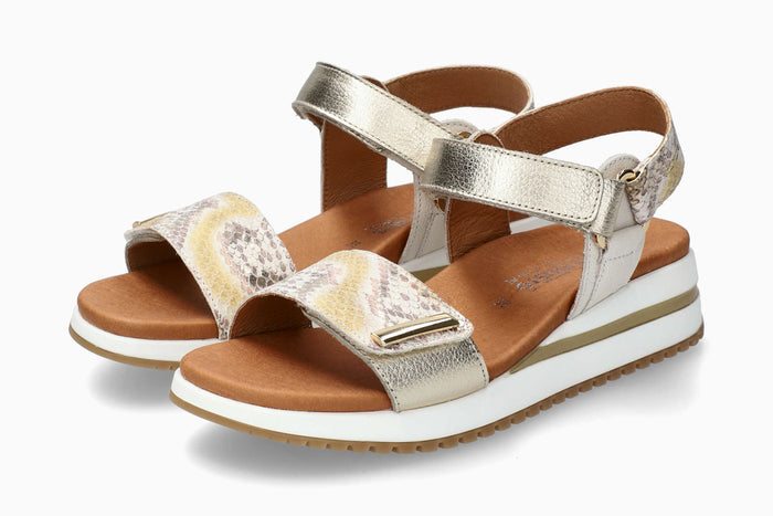 Jeanie - Gold Women Sandals