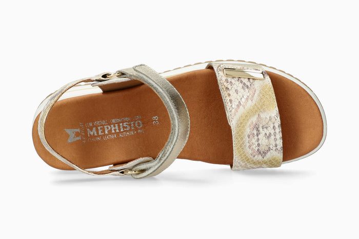 Jeanie - Gold Women Sandals