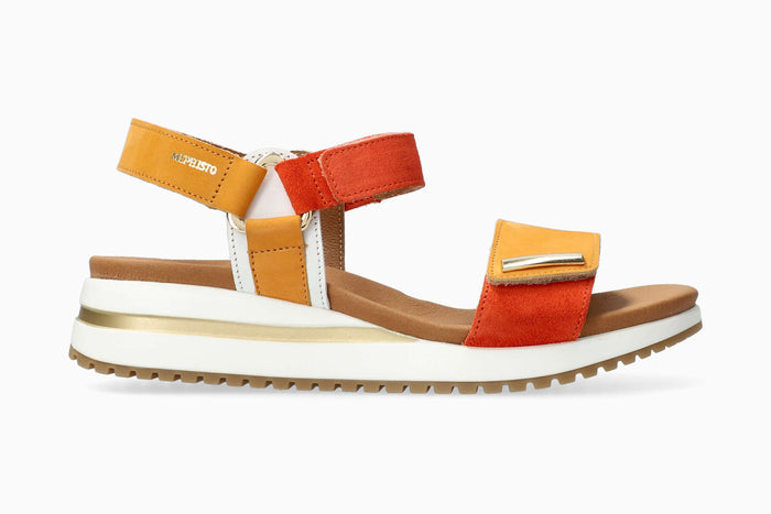 Jeanie - Tangerine Women Sandals