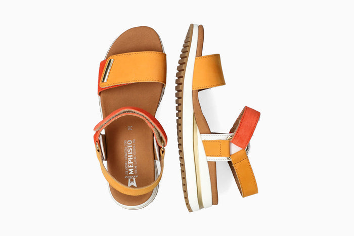 Jeanie - Tangerine Women Sandals