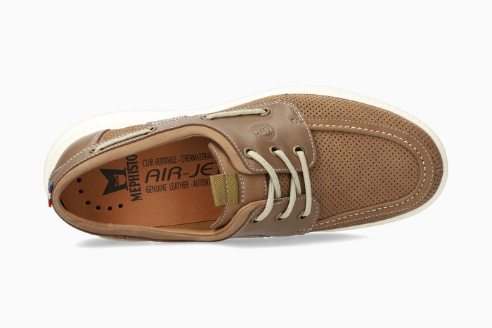 Jozio - Taupe Men Boat Shoes